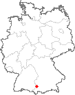 Karte Oberrieden, Schwaben